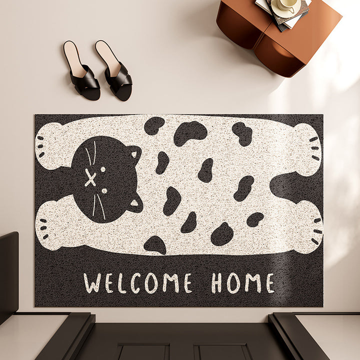 Cat-Themed Welcome Mat