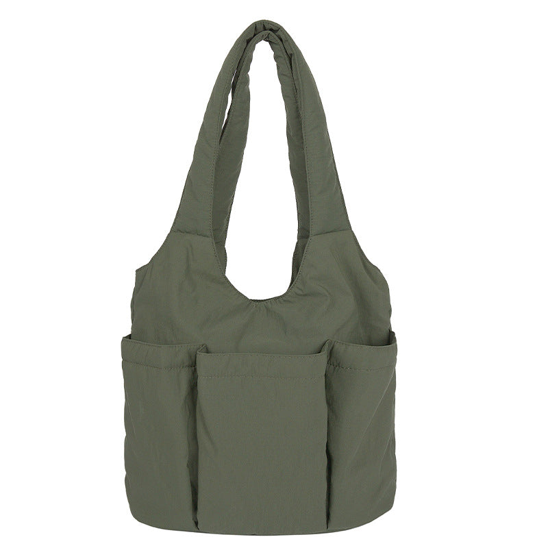 Practical Multi-Pocket Tote Bag Bowlift