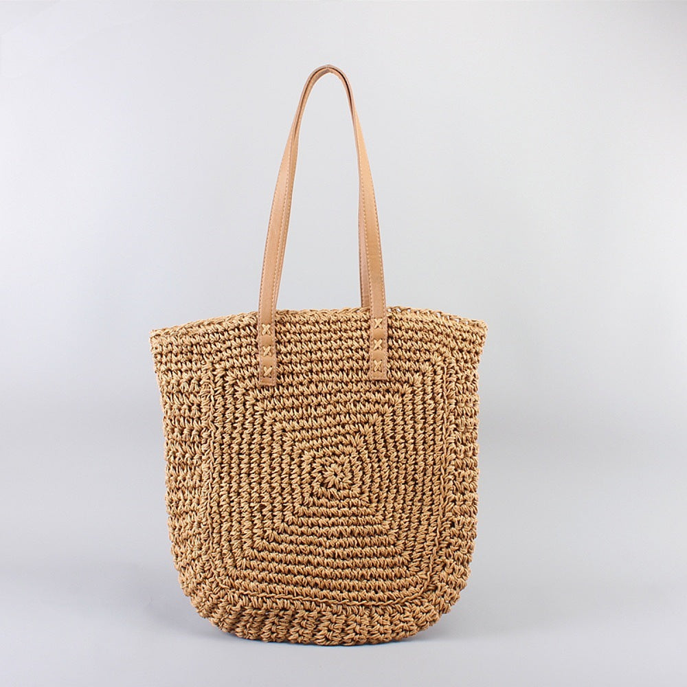 Large Braided Shopper Made of Natural Material Bowlift