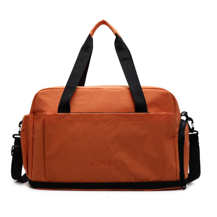 Sporty Travel Bag with Durable and Water-Repellent Material Bowlift