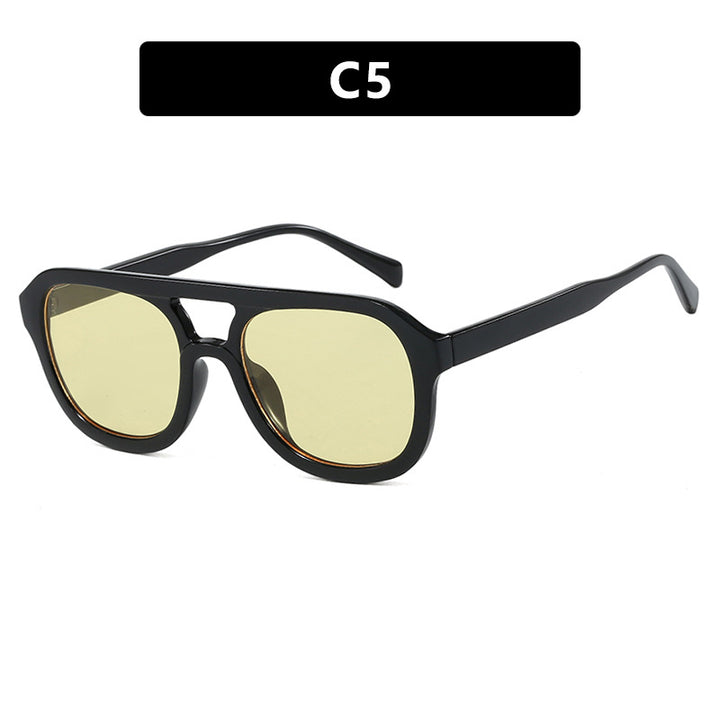 Women's fashionable sports sunglasses with wide, flexible frame Bowlift