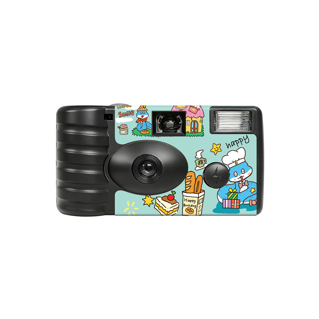 Whimsical Themed Disposable Camera Bowlift