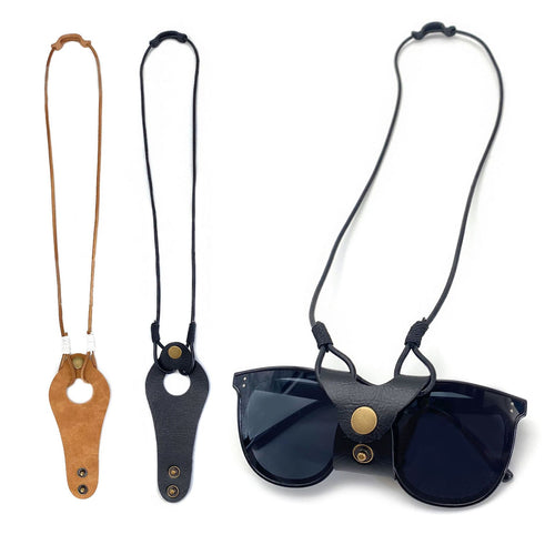 Premium Leather Eyewear Retainer Bowlift