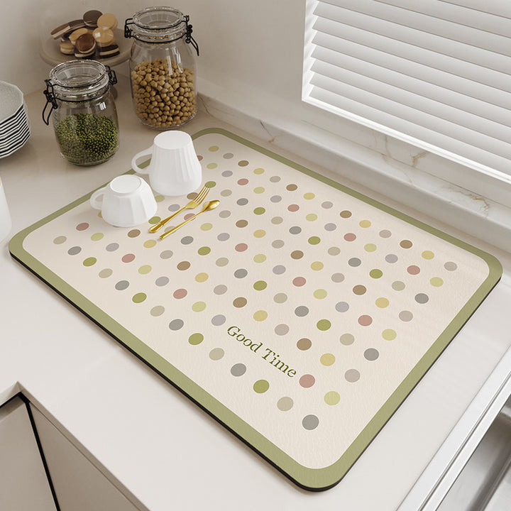 Decorative Kitchen Counter Mat Bowlift