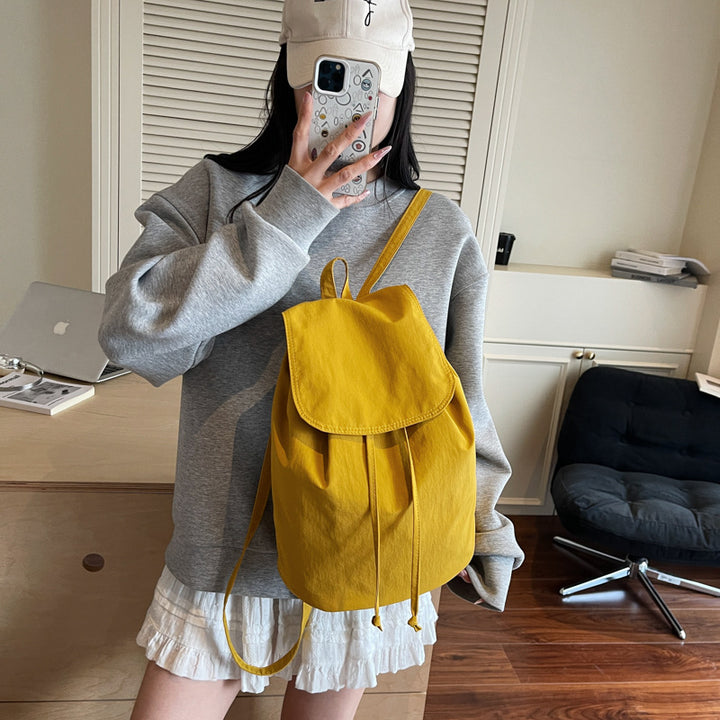 Everyday backpack with drawstring and padded shoulder straps Bowlift