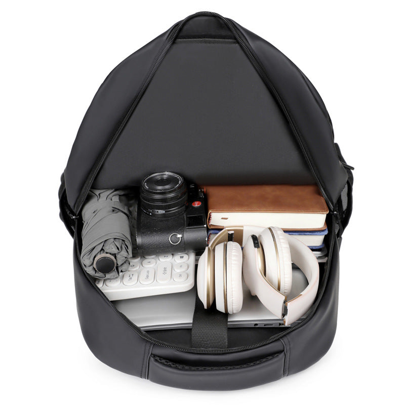 Elegant backpack with padded laptop compartment and numerous storage options Bowlift
