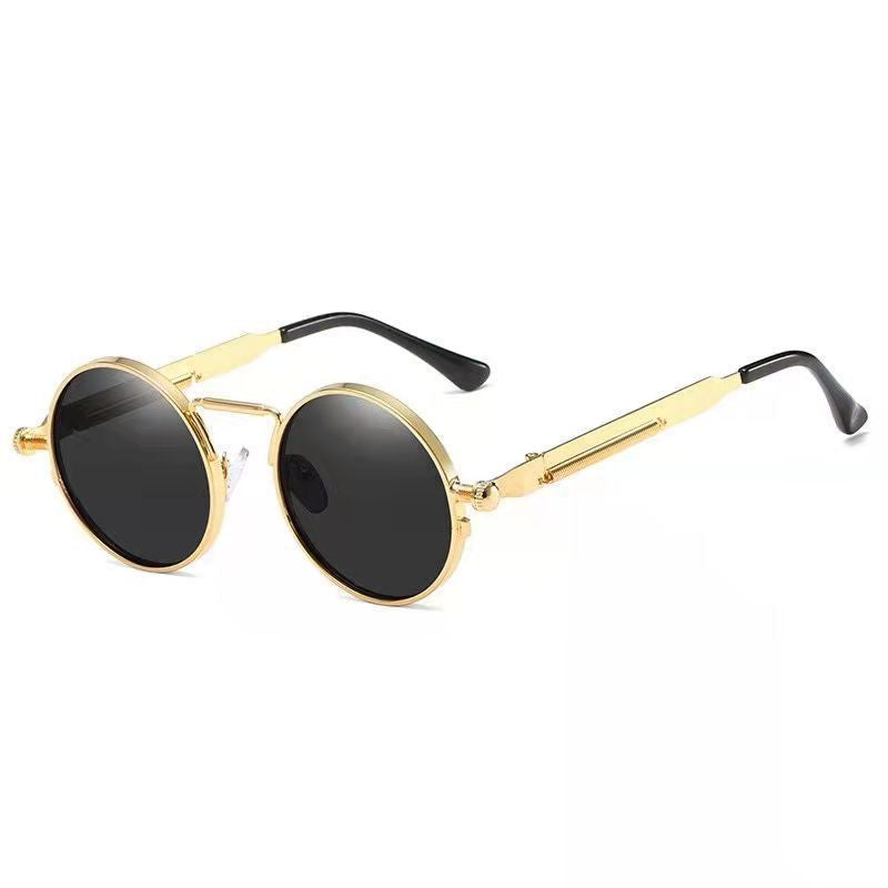Vintage Round Frame Sunglasses Bowlift
