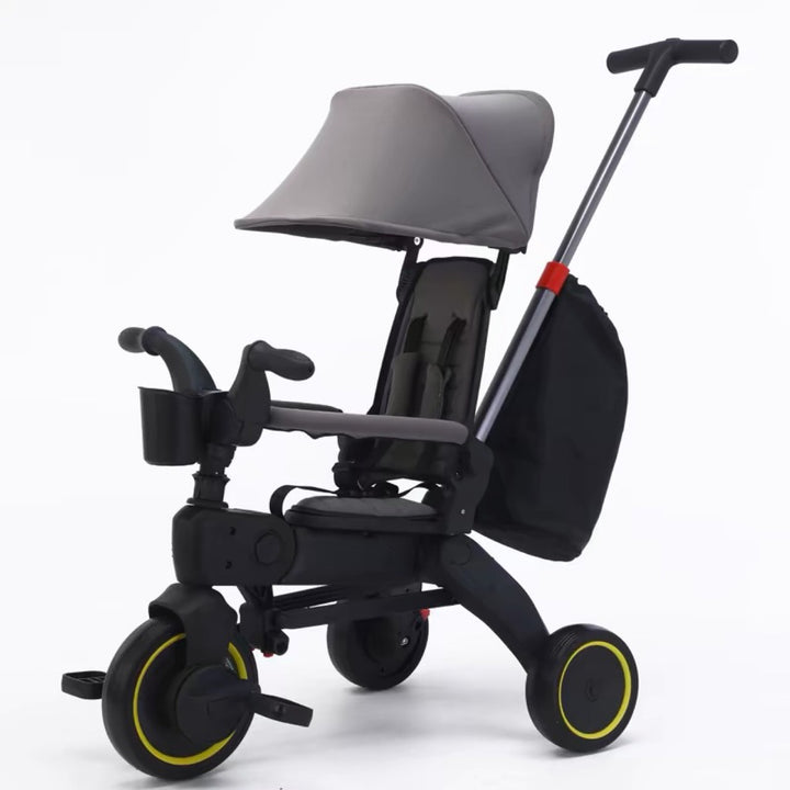 Foldable Tricycle with Canopy Bowlift