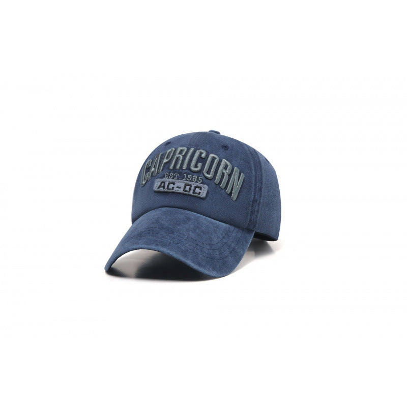 Men's Embroidered Cotton Baseball Cap Bowlift