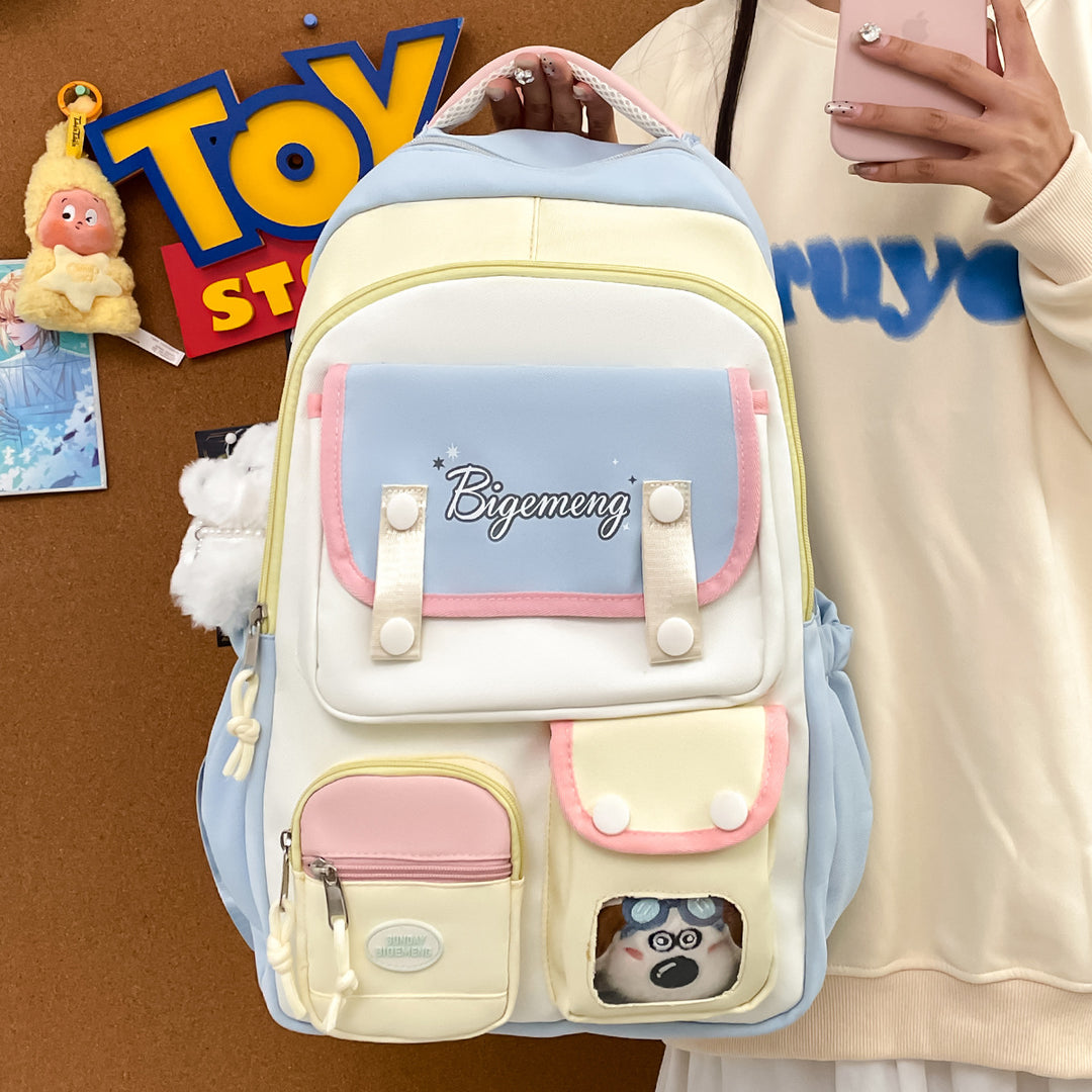 Versatile Multi-Pocket School Backpack Bowlift