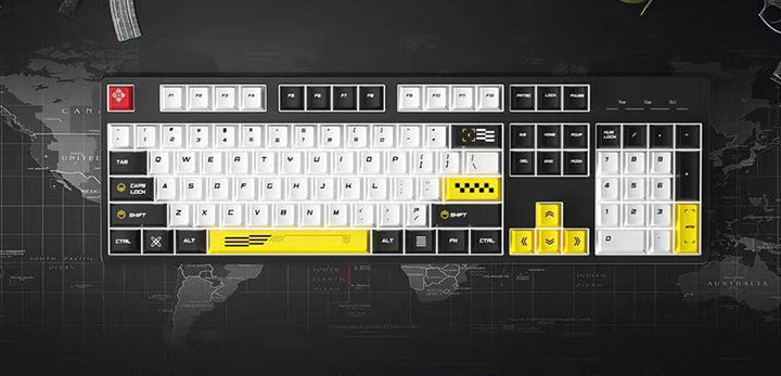 Ocean-Themed Mechanical Keyboard Bowlift