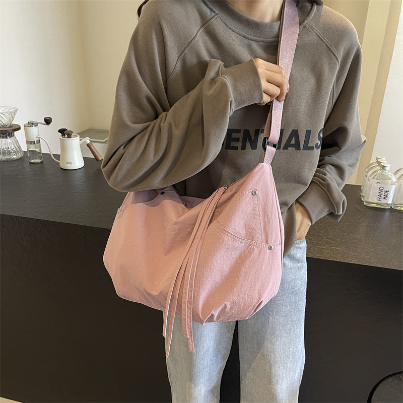 Casual Soft Fabric Hobo Bag Bowlift 1786328585