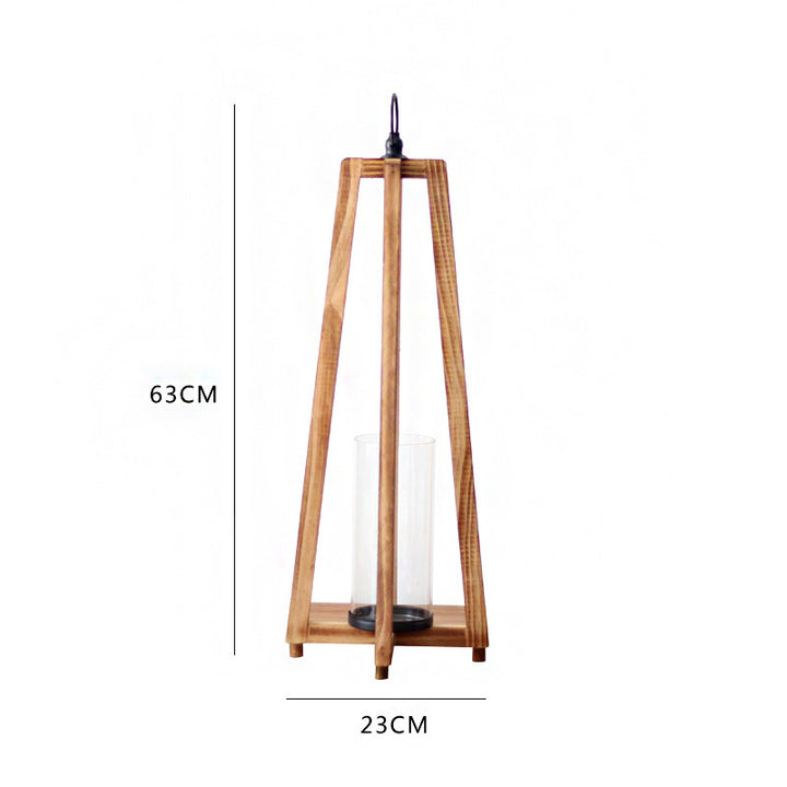 Stylish lantern made of wood Bowlift
