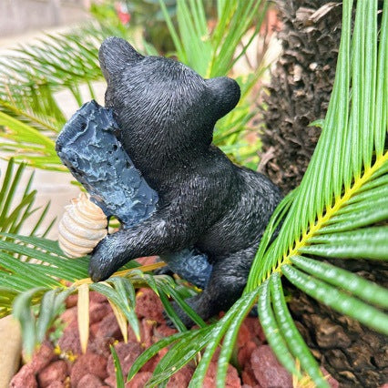 Decorative Bear Figurine Bowlift