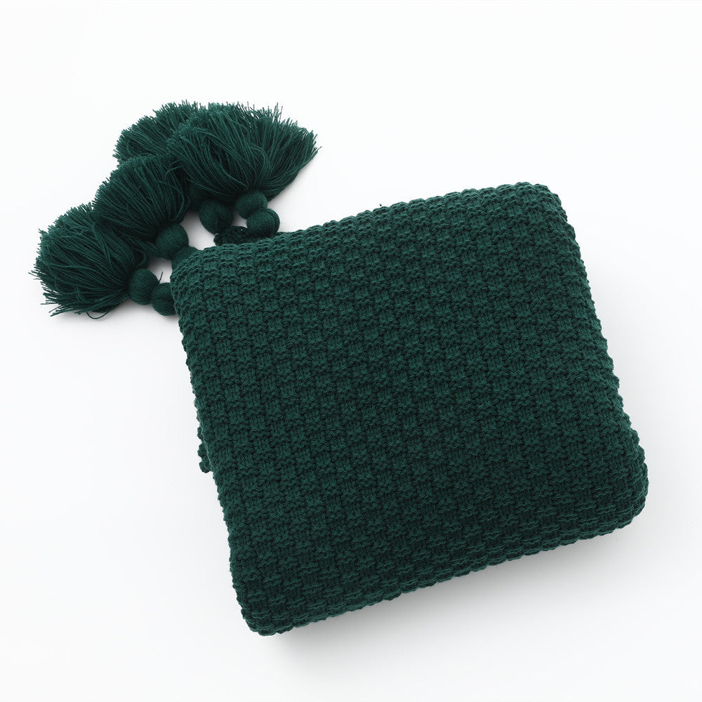 Plush Woven Decorative Throw Blanket Bowlift