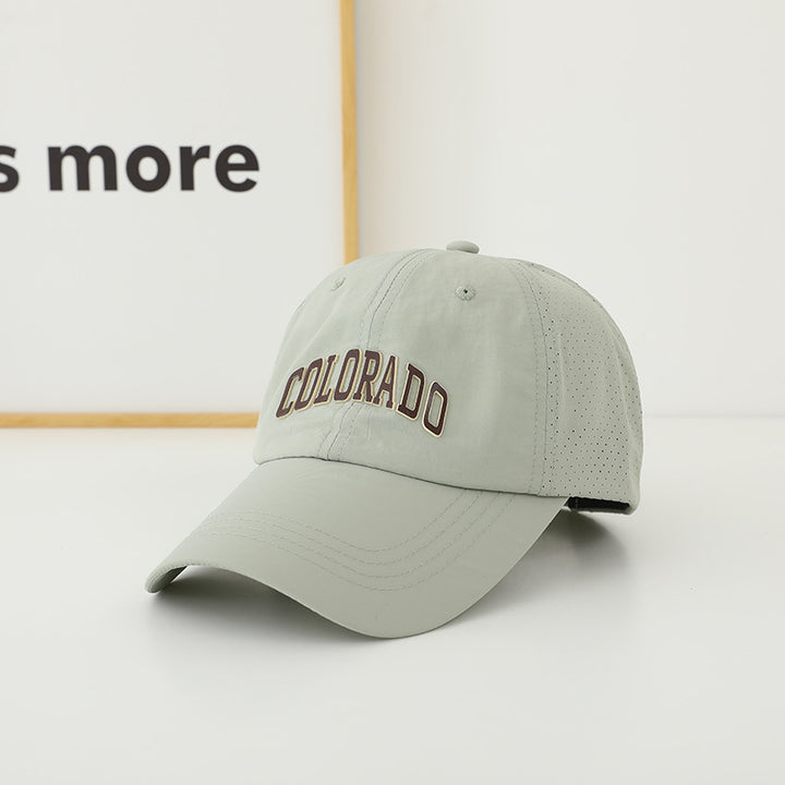 Ladies sporty running cap with breathable mesh Bowlift