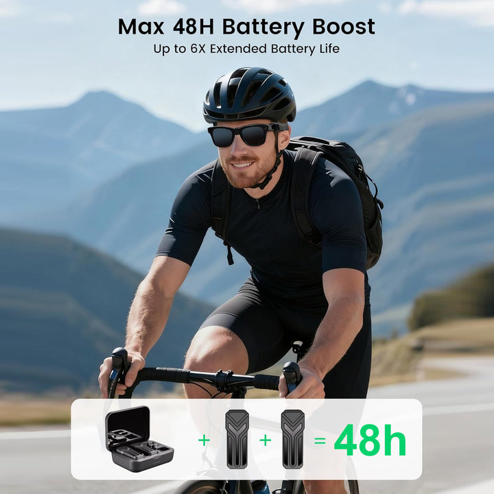 Intelligent sunglasses with integrated Bluetooth speaker Bowlift