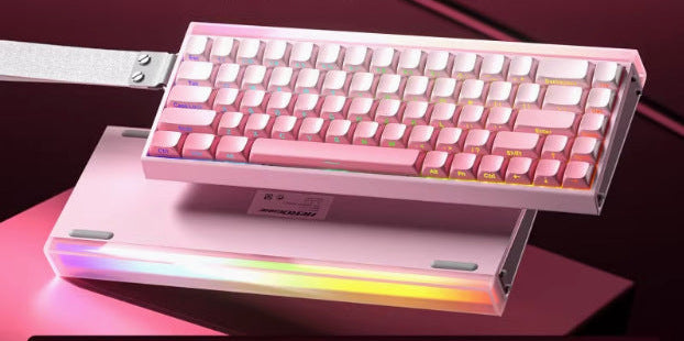 Wireless Mechanical Gaming Keyboard with Advanced RGB Features Bowlift