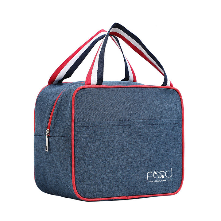 Insulated lunch bag with multi-compartment organizer and adjustable shoulder strap Bowlift