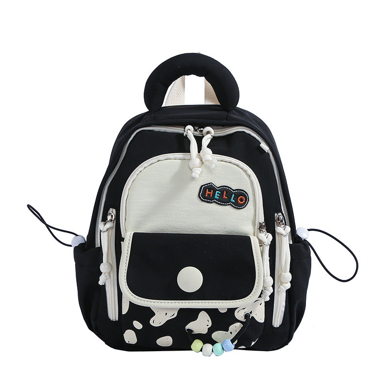 Children's Colorful Character-Themed Backpack Bowlift