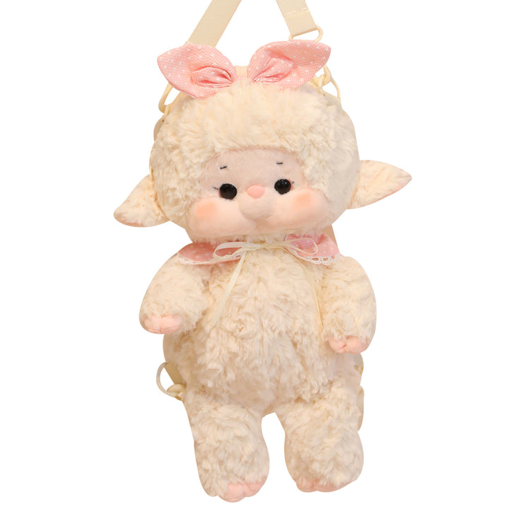 Plush Backpack in Cute Rabbit Design Bowlift