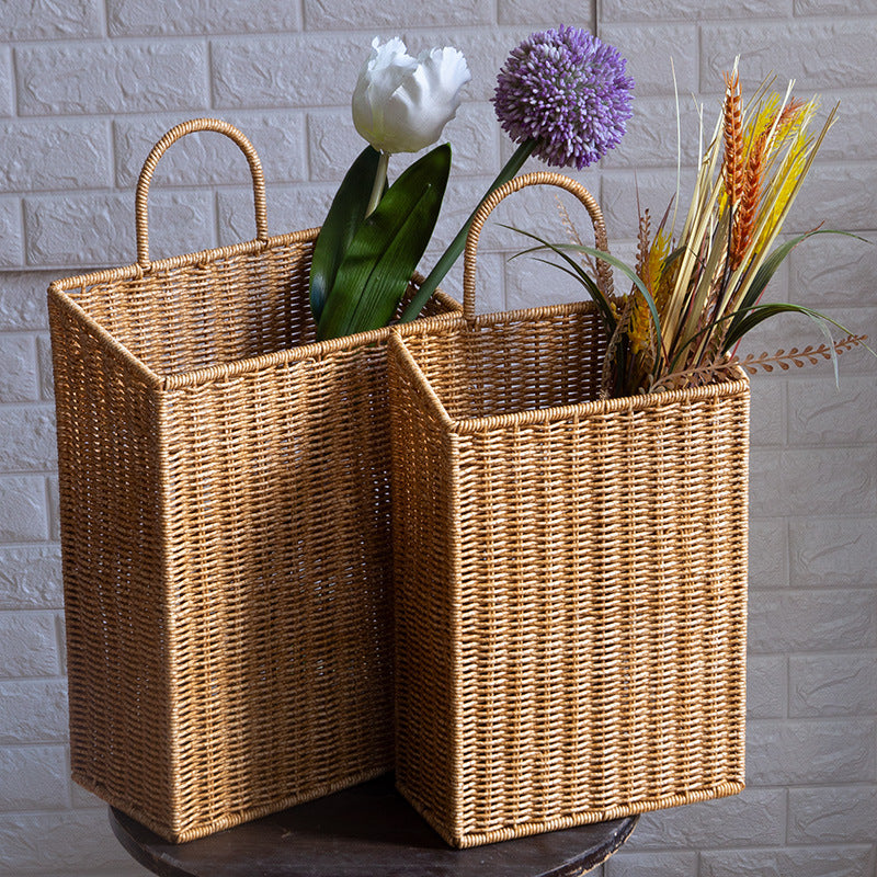 Handwoven Rectangular Storage Hamper Bowlift