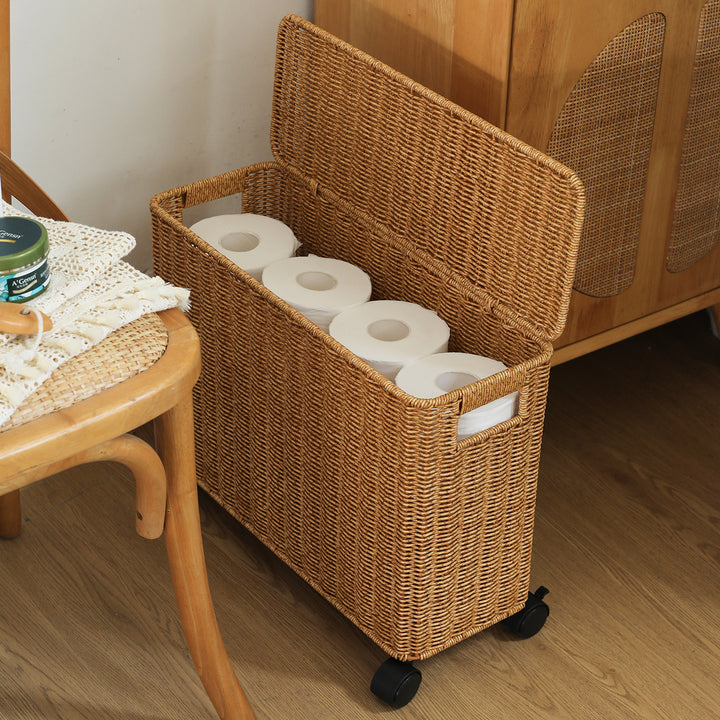 Mobile Woven Laundry Hamper Bowlift