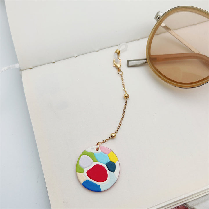 Heart-Designed Eyewear Chain Holder Bowlift