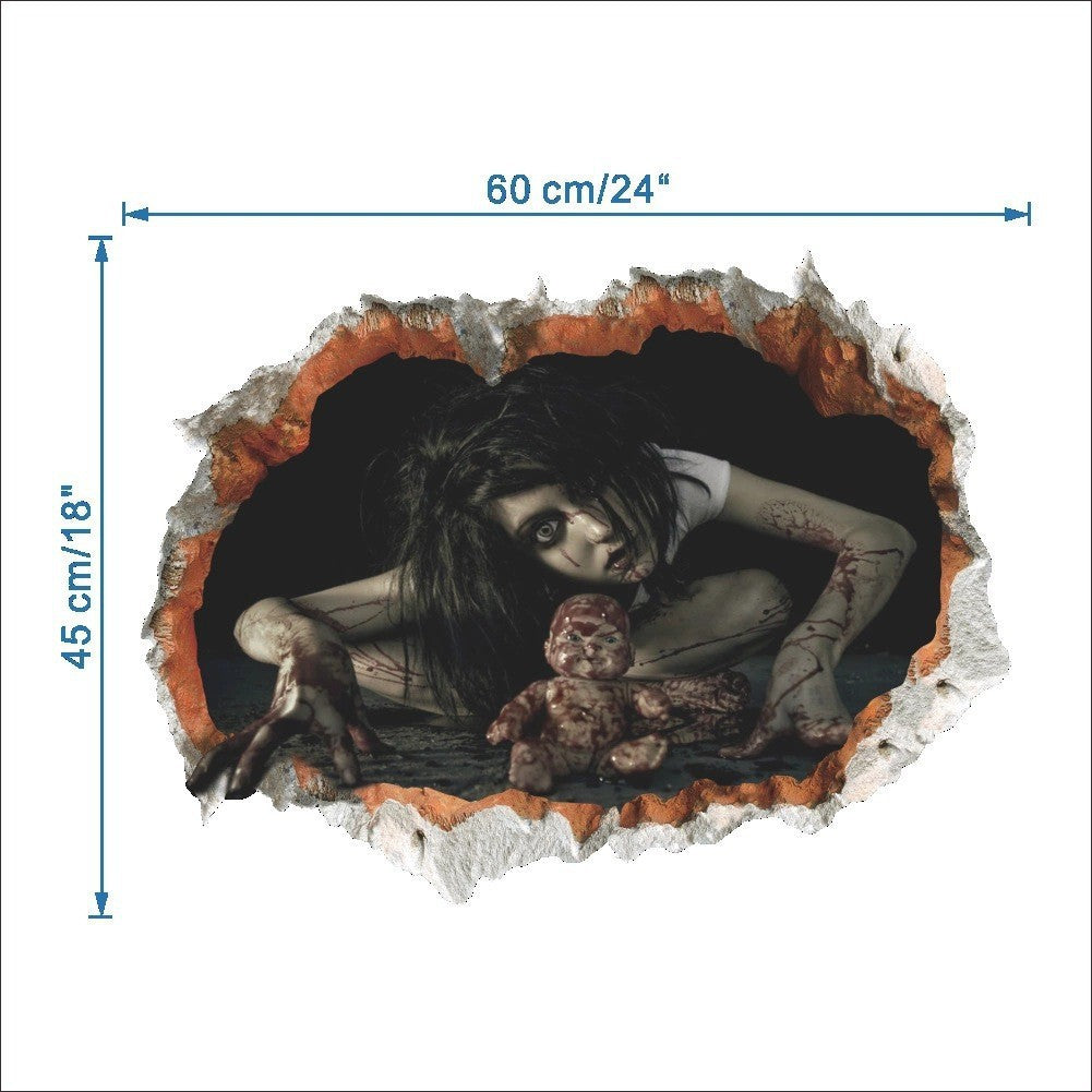 Haunted Wall Decoration Bowlift