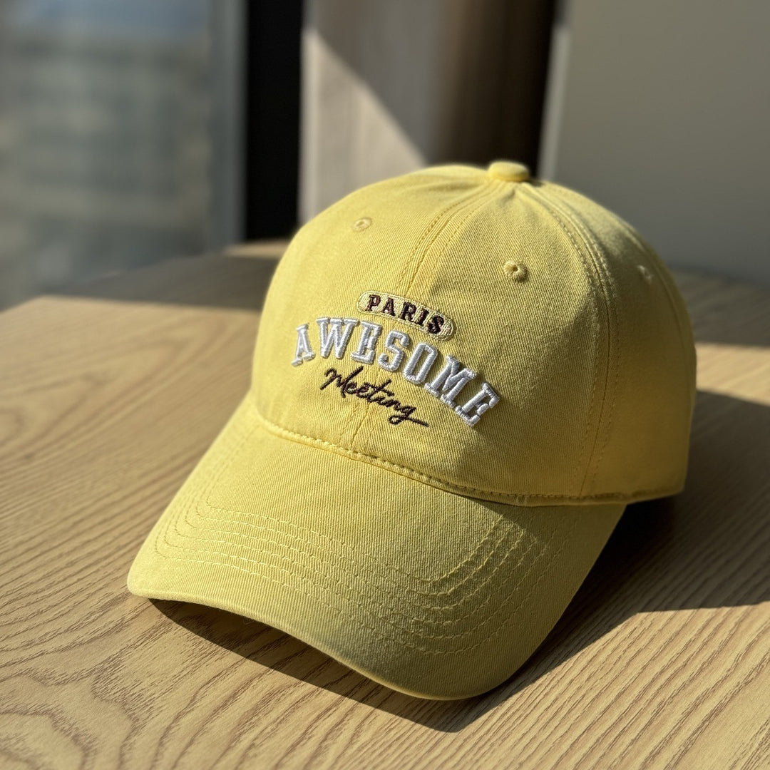 Women's Vintage-Inspired Adjustable Baseball Cap Bowlift
