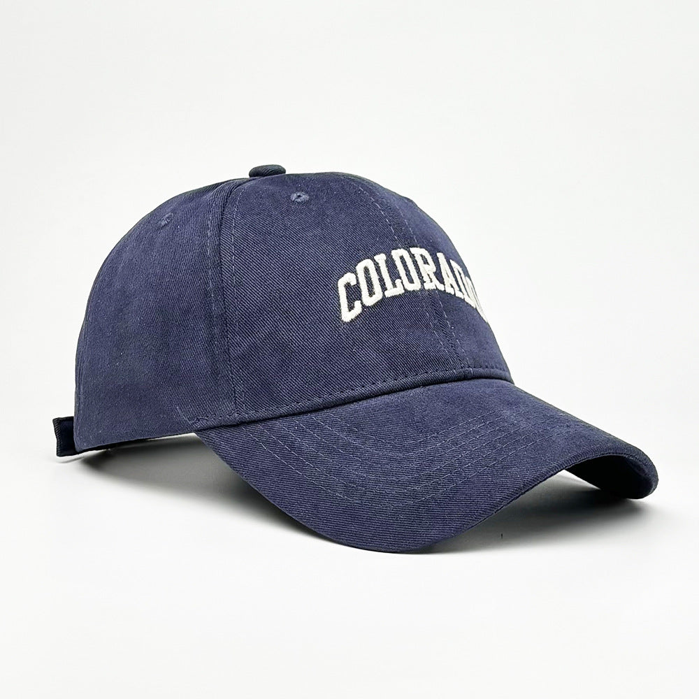 Women's fashionable cotton cap with embroidered lettering Bowlift