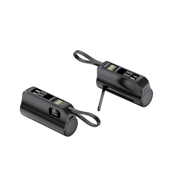 portable mini power bank with digital display Bowlift
