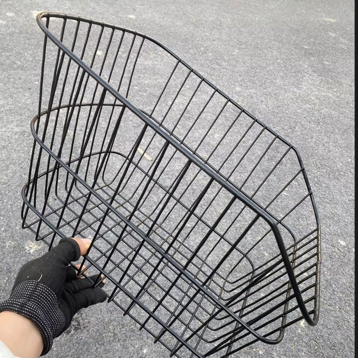 High-Capacity Bicycle Storage Basket Bowlift