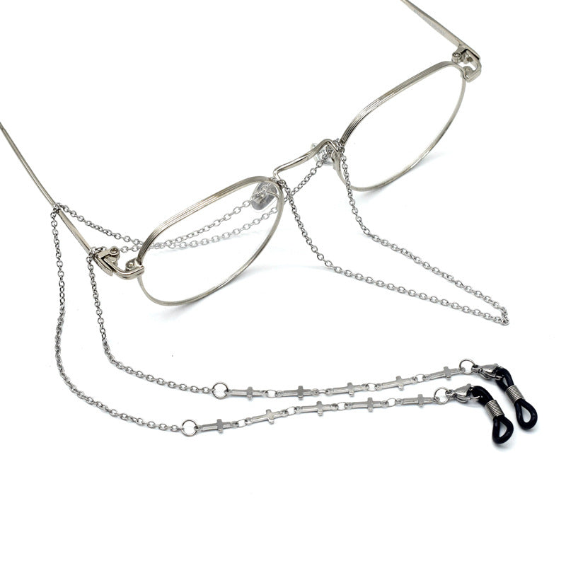 Adjustable Stainless Steel Eyewear Chain Bowlift