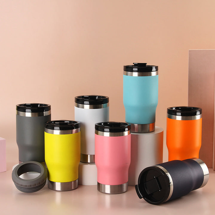 Women Insulated Coffee Mug with non-slip silicone base Bowlift
