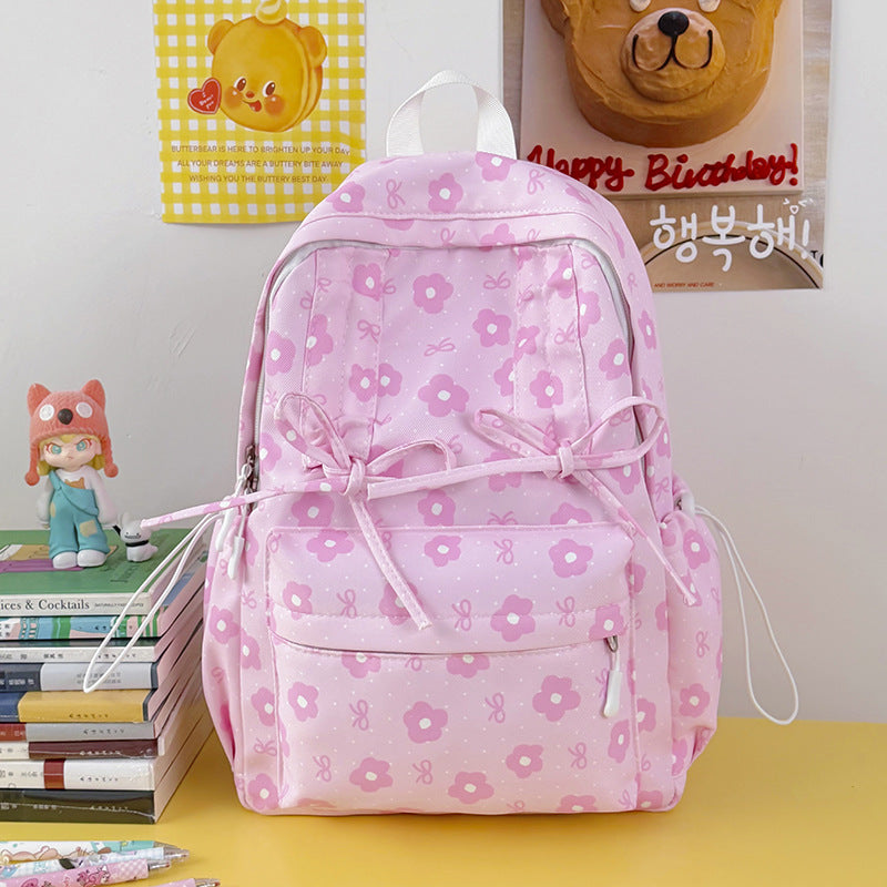 Floral Design Backpack Bowlift