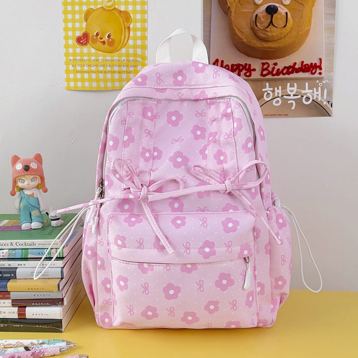 Floral Design Backpack Bowlift