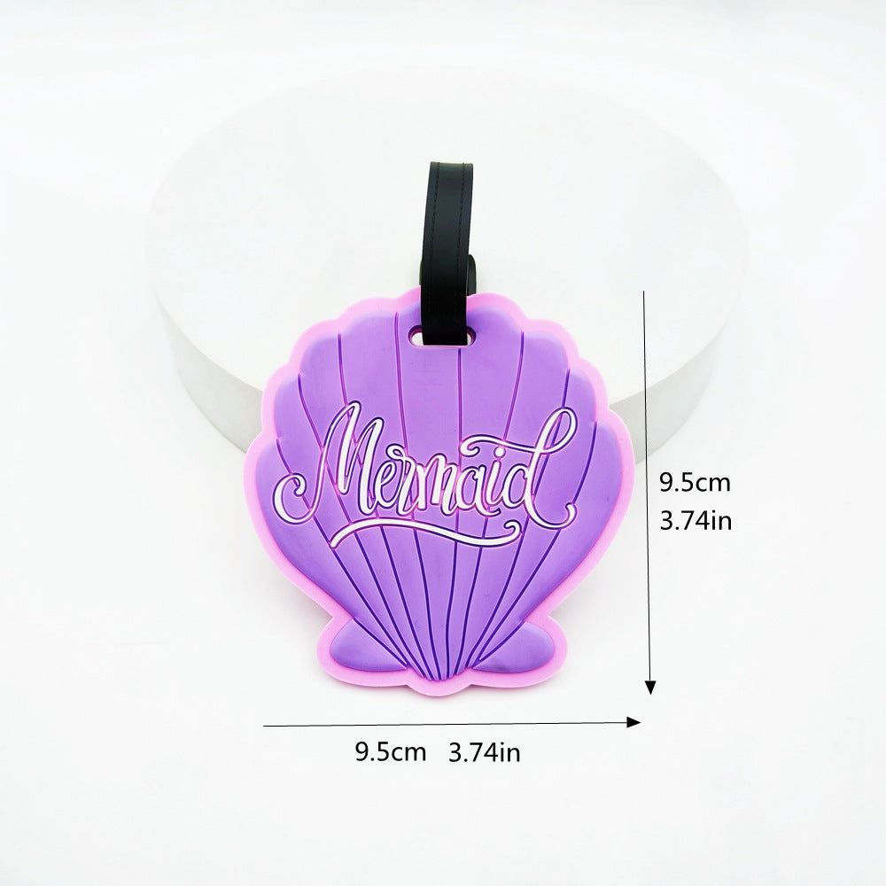Mermaid Shell-Shaped Luggage Identifier Bowlift