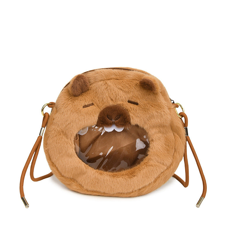 Plush Backpack in Penguin Design Bowlift