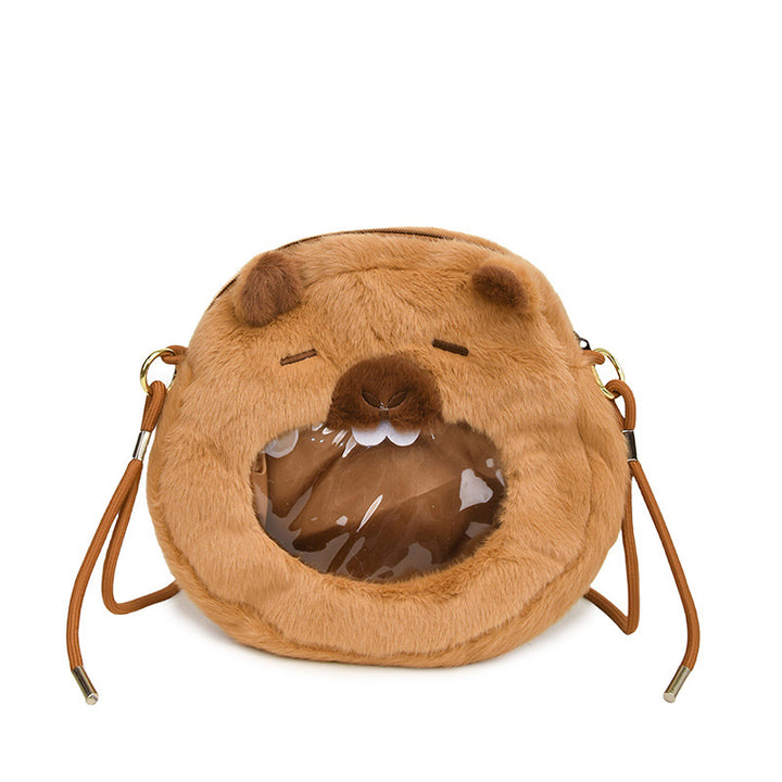 Plush Backpack in Penguin Design Bowlift