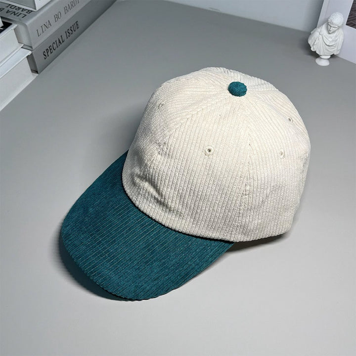 Women's Corduroy Baseball Cap Bowlift