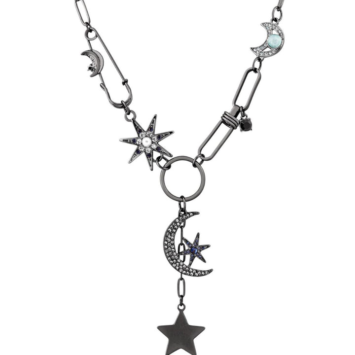 Celestial Charm Layered Necklace Bowlift