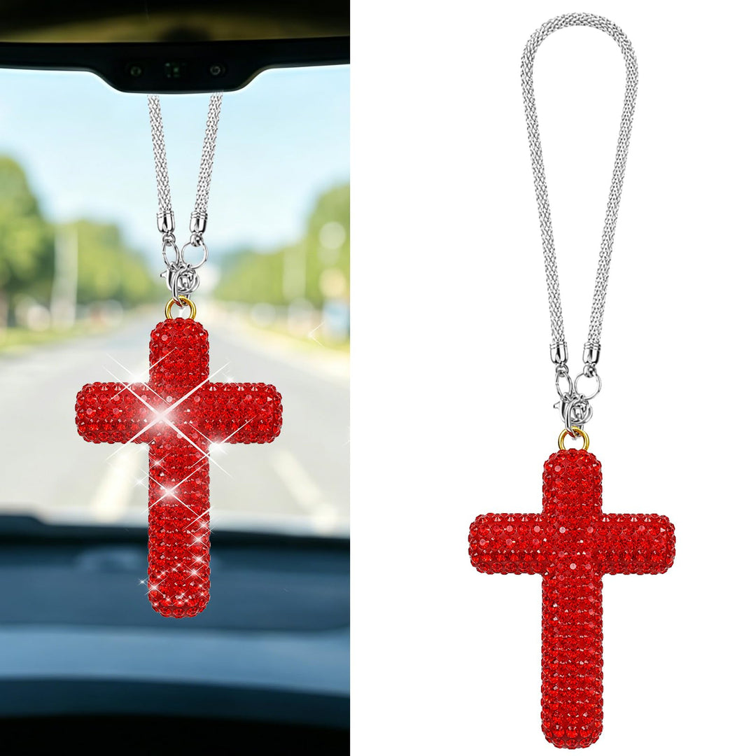 Sparkling Cherry Pendant Necklace Bowlift