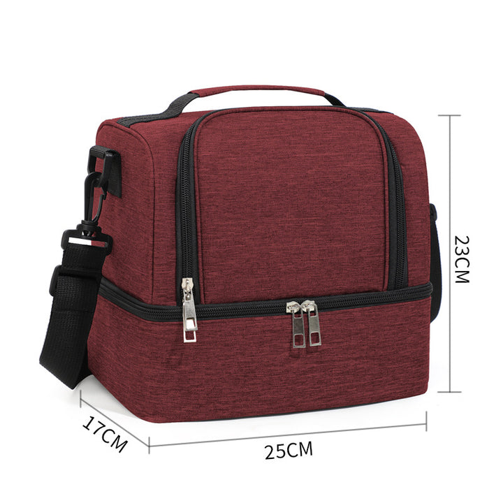 Insulated picnic bag with practical compartments Bowlift