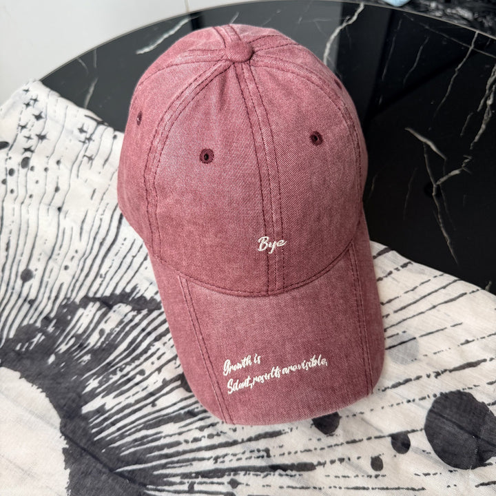 Women's Casual Distressed Cotton Baseball Cap Bowlift