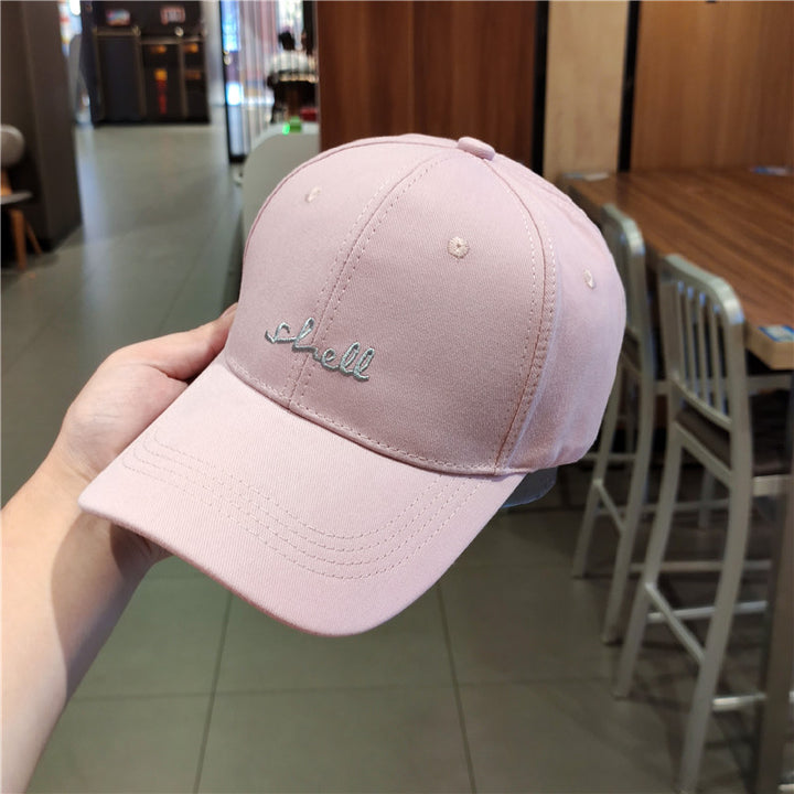 Women's Casual Cotton Embroidered Cap Bowlift