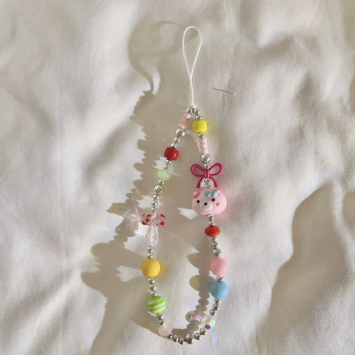 Colorful Beaded Charm Eyewear Holder Bowlift