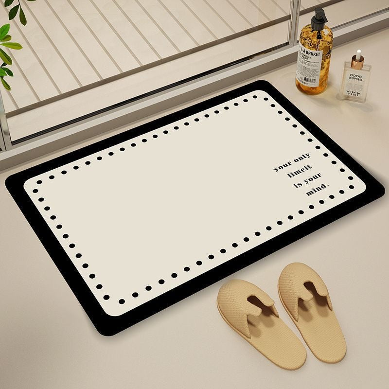 Motivational Bathroom Mat Bowlift