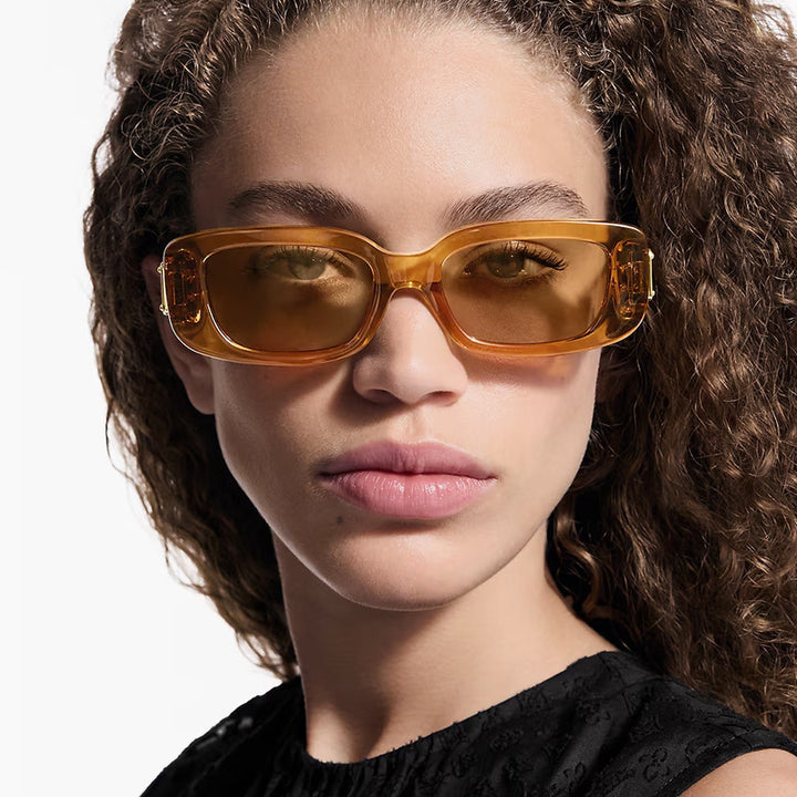 Ladies' Cat Eye Sunglasses with Modern Accents Bowlift