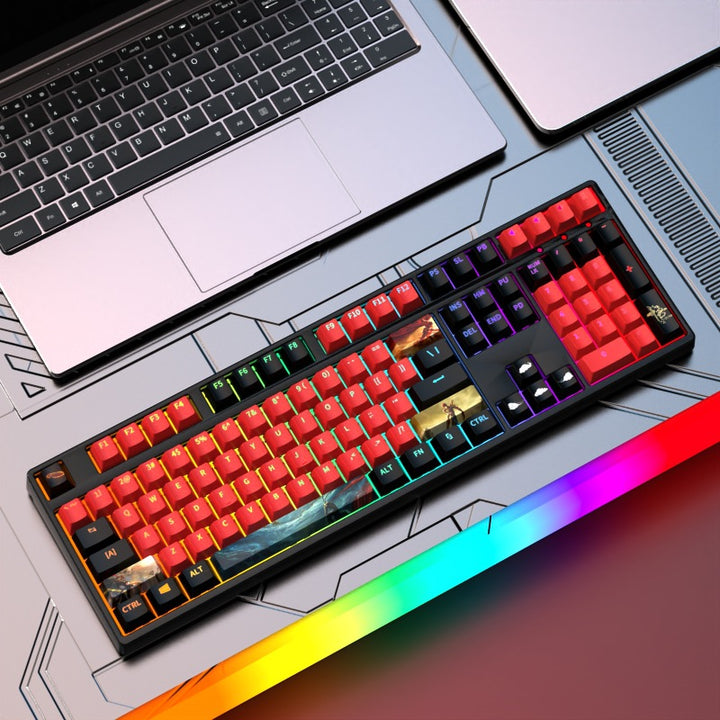 Custom Gaming Keyboard with RGB Backlighting Bowlift